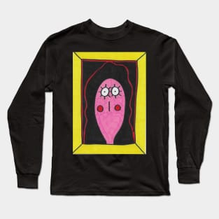 Portrait of a Woman Long Sleeve T-Shirt